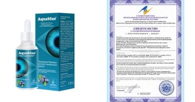 AQUABLUE для зрения: восстановит здоровье глаз в домашних условиях!