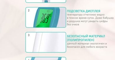 Babylito – бесконтактный термометр с инфракрасным датчиком